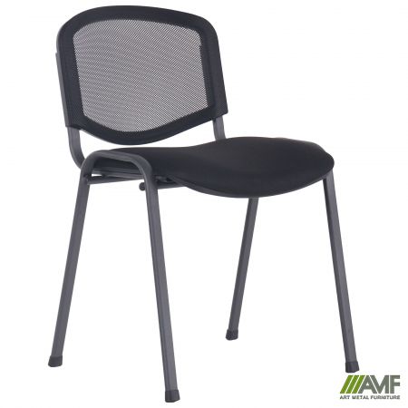 Стілець офісний AMF Ізо Веб чорний сидіння А-1/спинка Сітка чорна (286919)